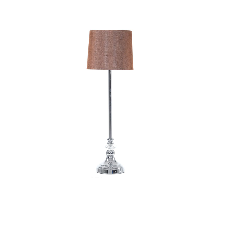 Genoa Buffet Lamp with Coffee Shade 61cm