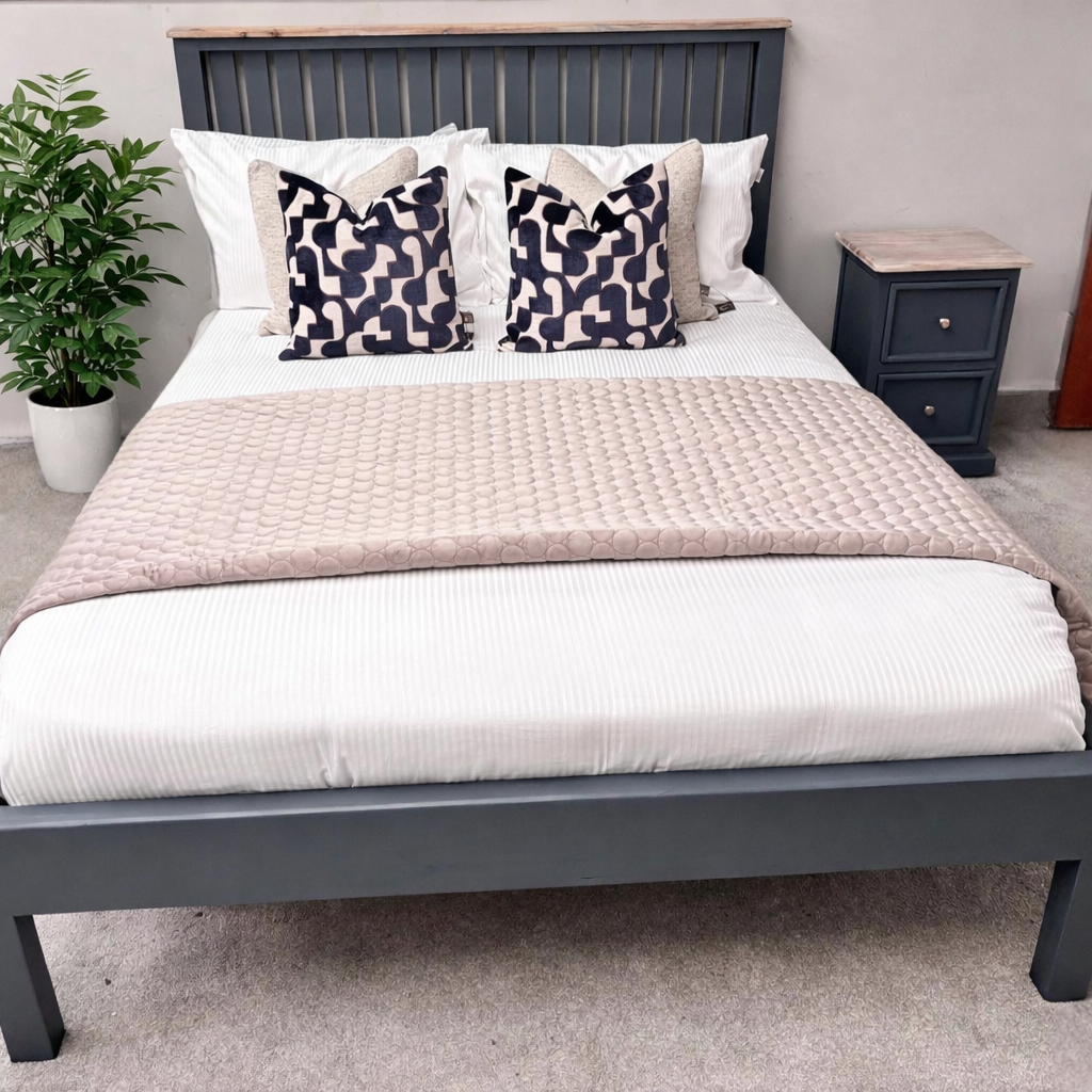 Maldron Midnight Grey 5ft King Bedframe
