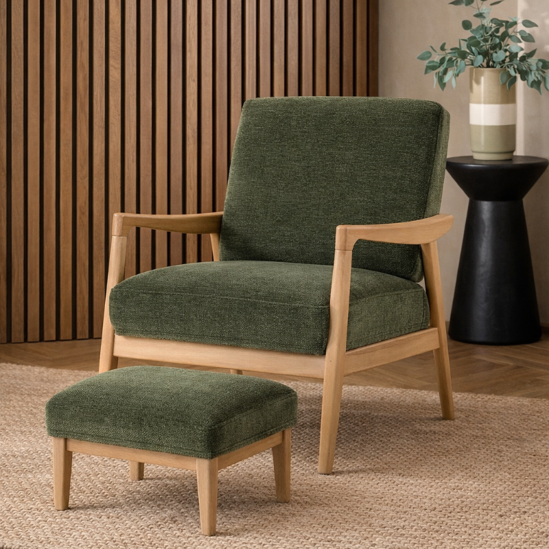 Nevada Chair & Footstool