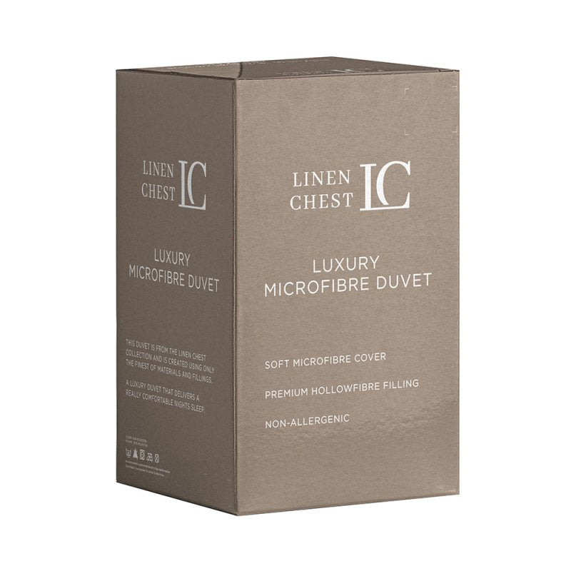 LINEN CHEST Linen Chest Seersucker Duvet 13.5 Tog Single