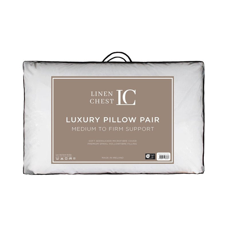 LINEN CHEST Seersucker Pillow Pair