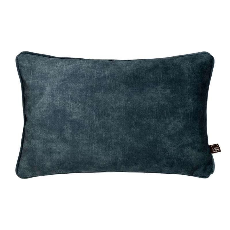 Scatter Box Etta 35x50cm Cushion, Blue/Camel