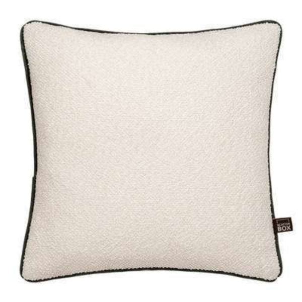 Scatter Box Leighton 43x43cm Cushion, Cream/Green