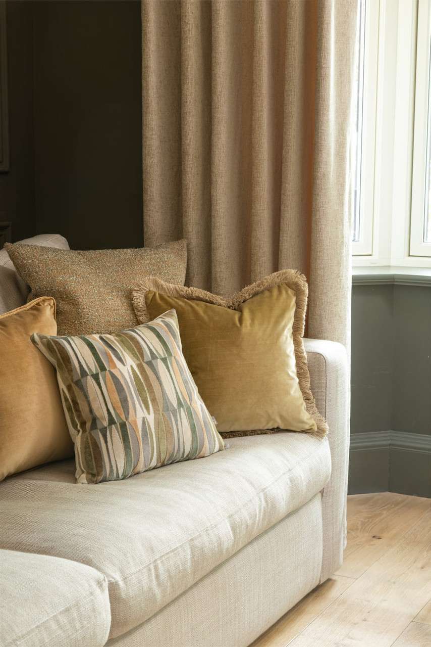 Odessa Green Cushion 43x43cm by Scatterbox