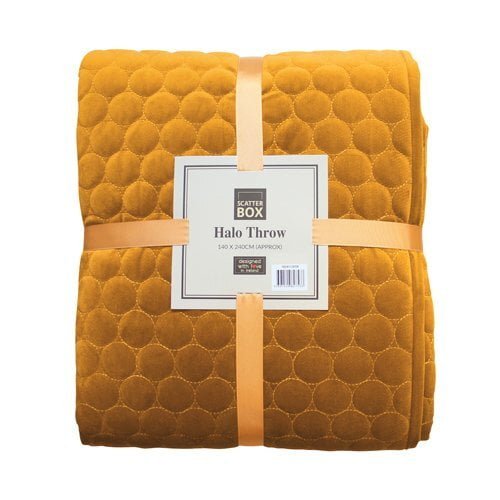 Scatterbox Halo Throw Ochre