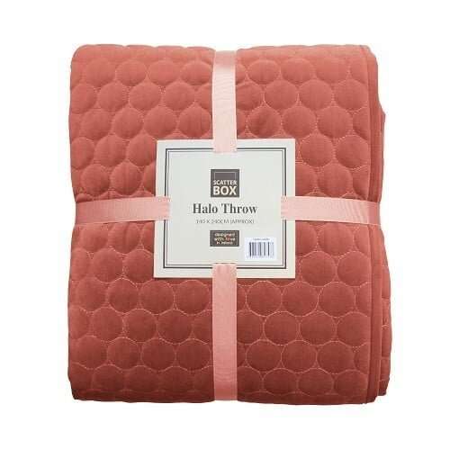 Scatterbox Halo Throw Antique Rose
