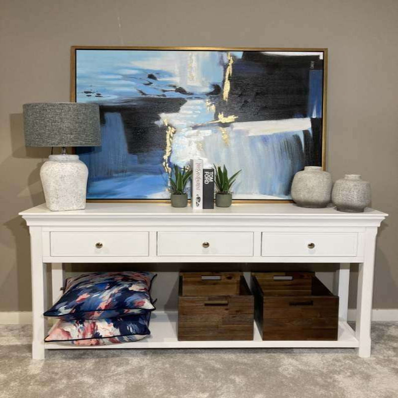 Harrow 3 Drawer Console