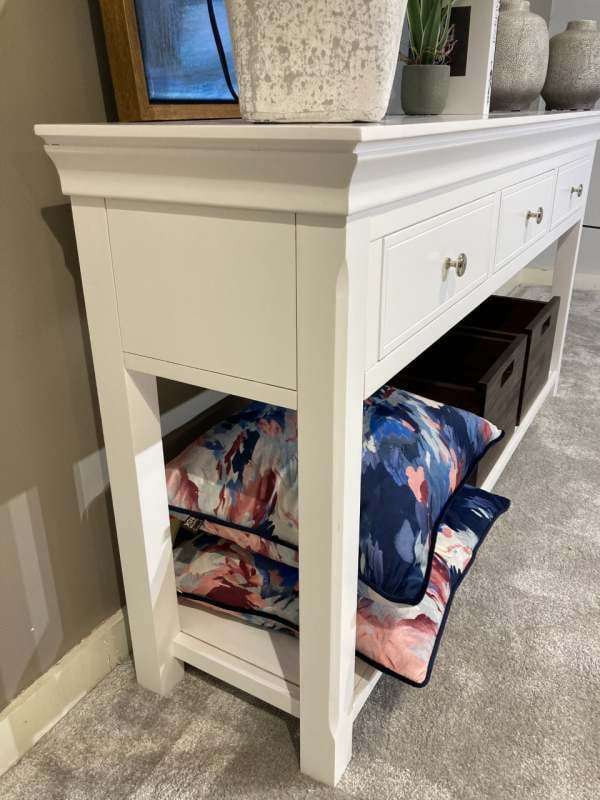 Harrow 3 Drawer Console