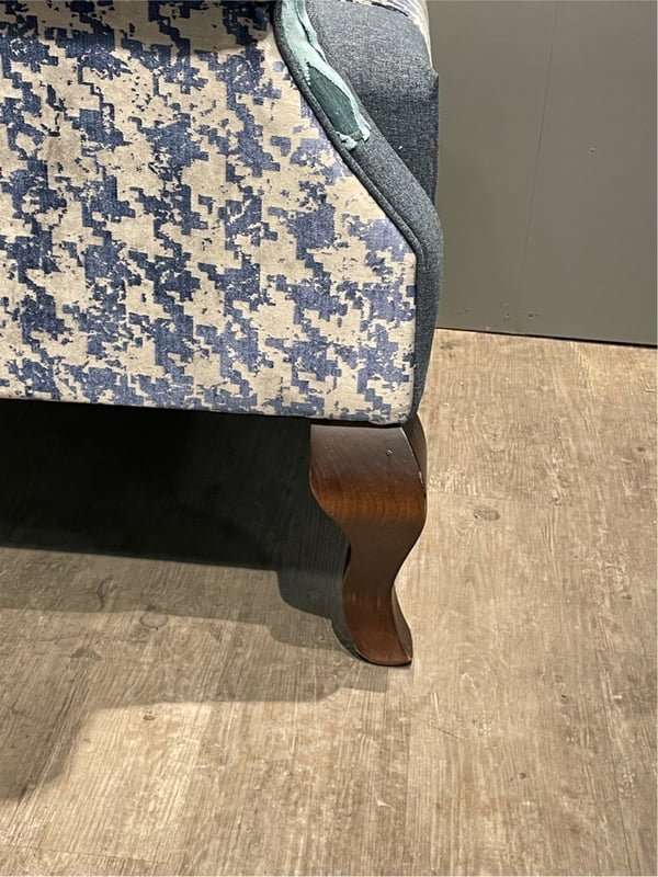 Queen Anne Patchwork Chair