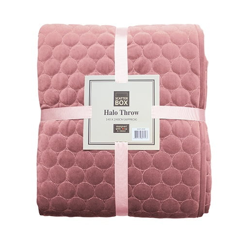 Scatterbox Halo Throw Blush