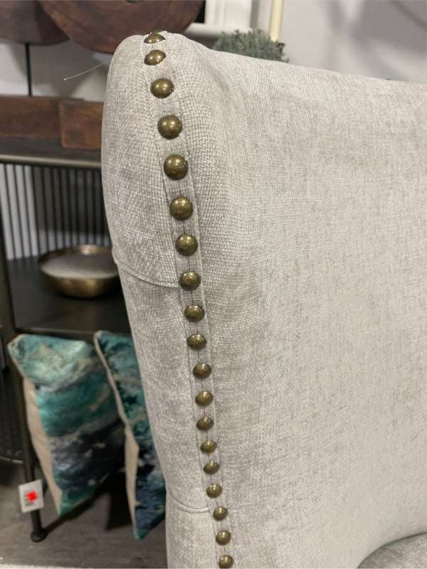 Roma Dining Chair Grey Fabric