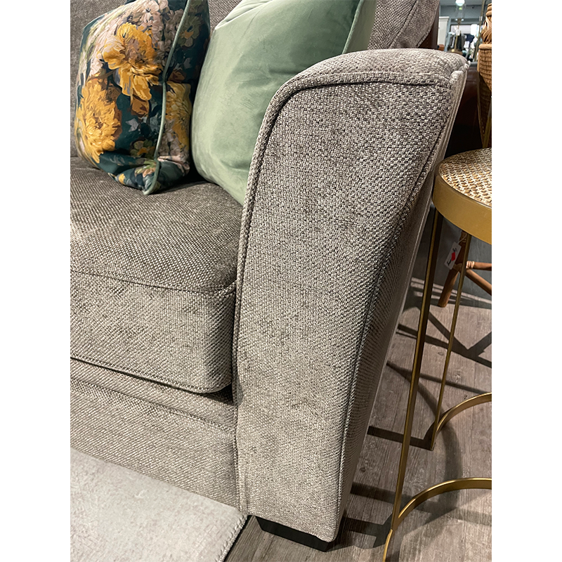 Madison Ash Grey 3 Seater Sofa