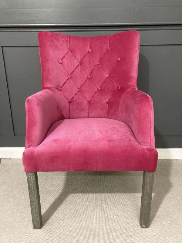 Sarah Cerise Pink Chair