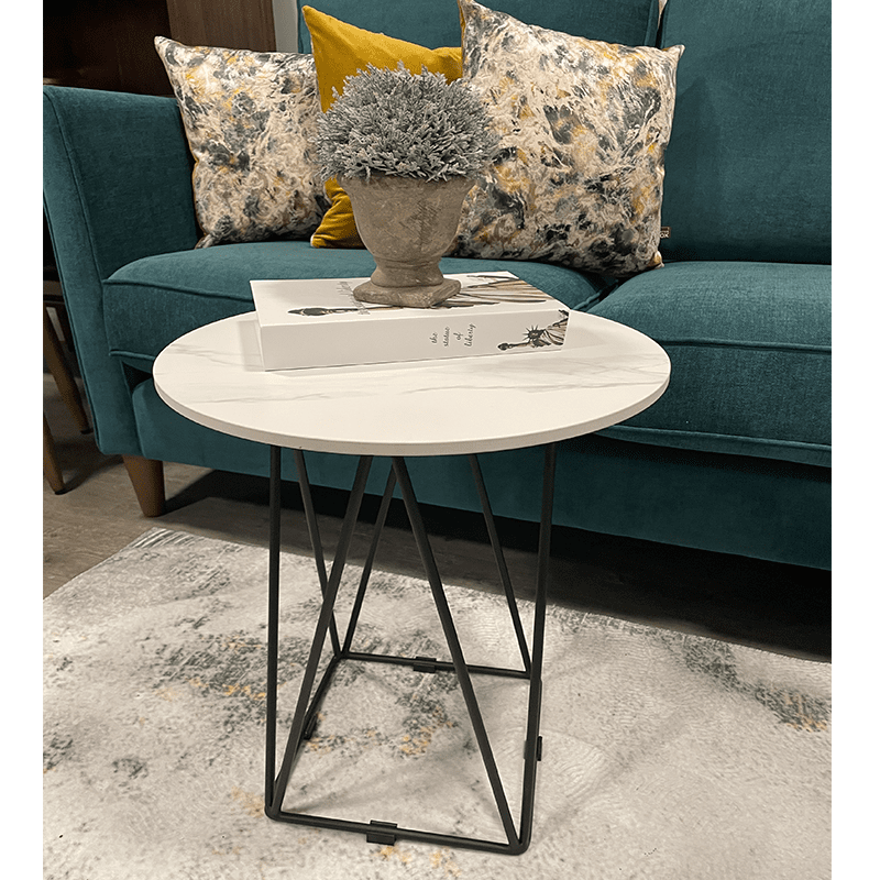 Adelaide Side Table White