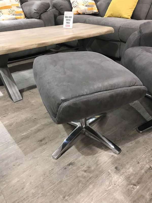 Swivel Chair & Footstool