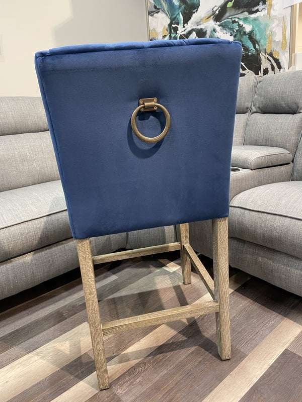 Pier Navy Barstool