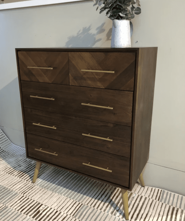 Bergen Tall Boy Chest of drawers