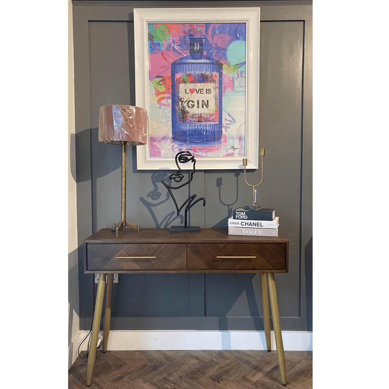 Bergen 2 drawer Console Table
