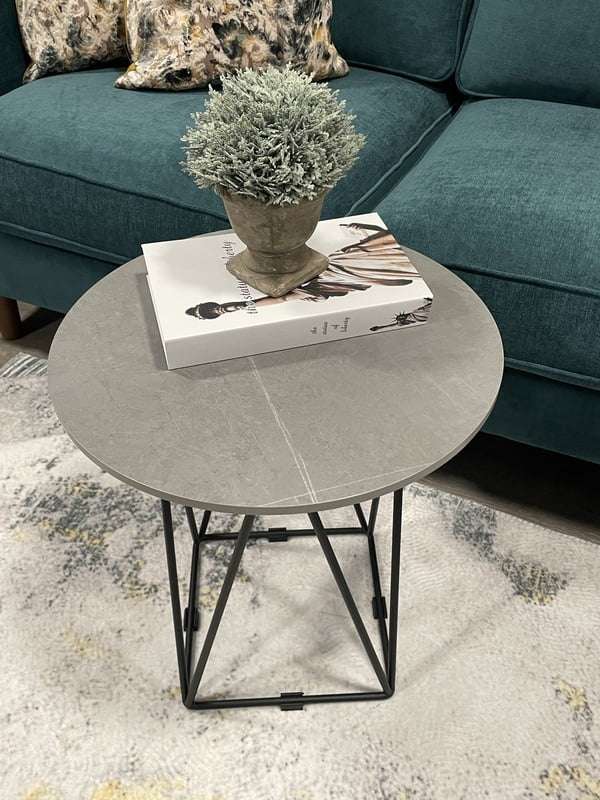 Adelaide Side Table Grey