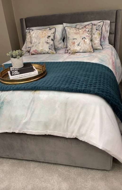 Caspian Grey 4ft 6 Bedframe