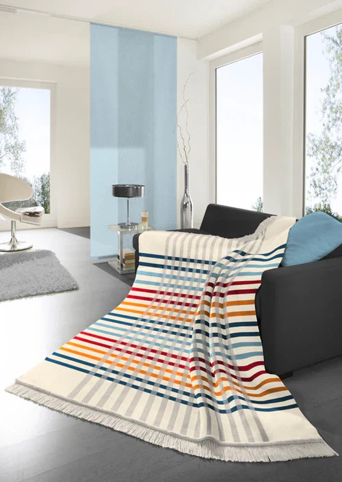 Biederlack Cotton Rich Picnic Check Blanket | B7721
