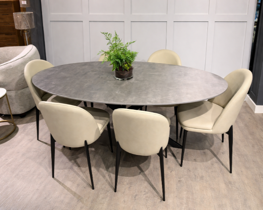 Camden 2mtr Dining Table & 6 Chairs