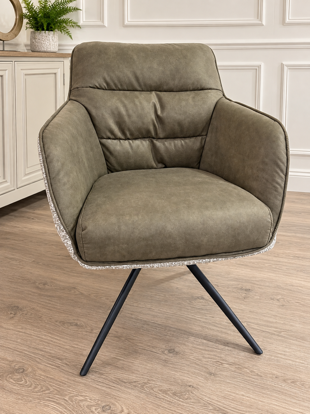 Owen Swivel Dining Chair Forest