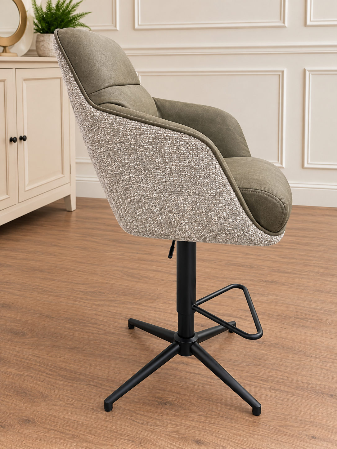 Owen Gas Lift Bar Stool Forest