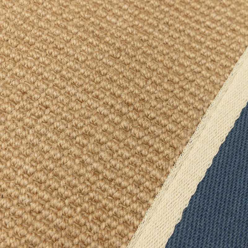 Asiatic Bordo Boucle Navy Cream Runner