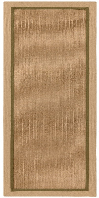 Asiatic Bordo Boucle Linen Sage Runner