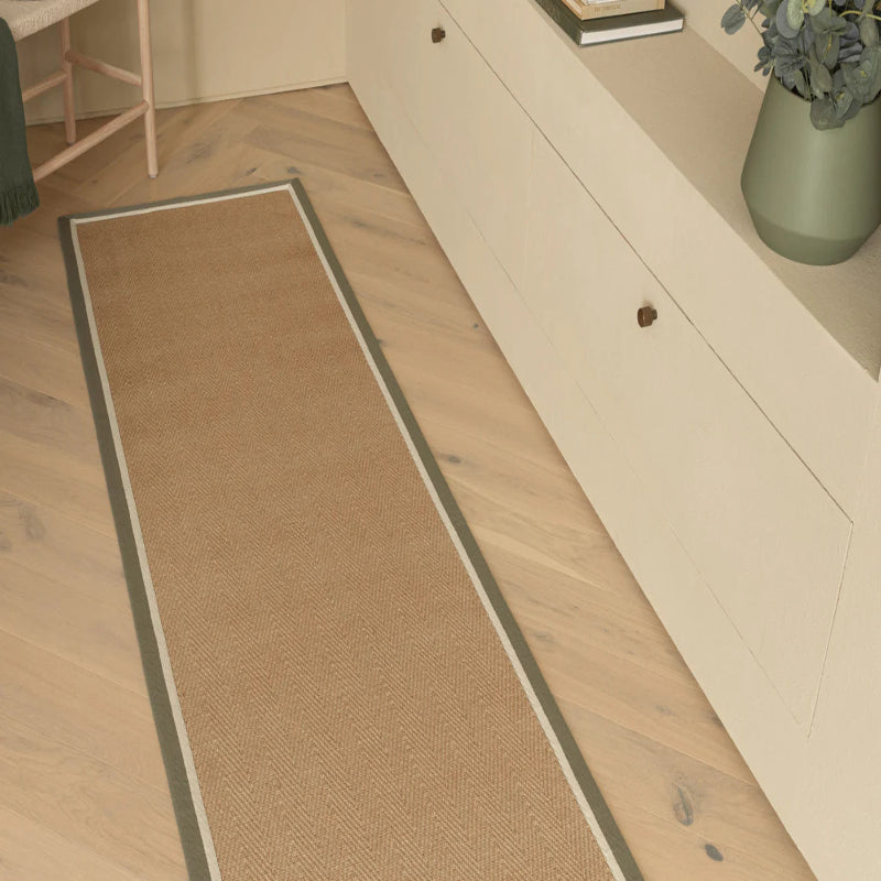 Asiatic Bordo Boucle Cream Sage Runner