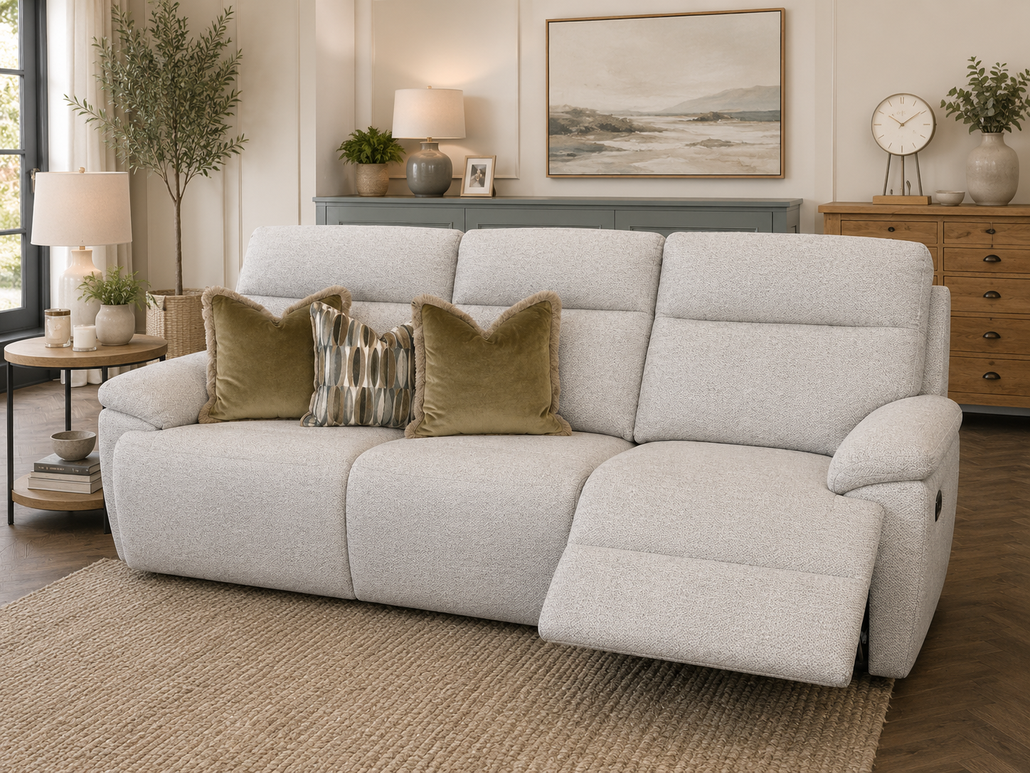Praque Recliner 3 Seater Sofa
