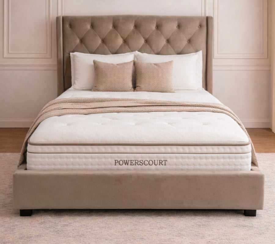 Hamprian 5' King Fabric Bedframe