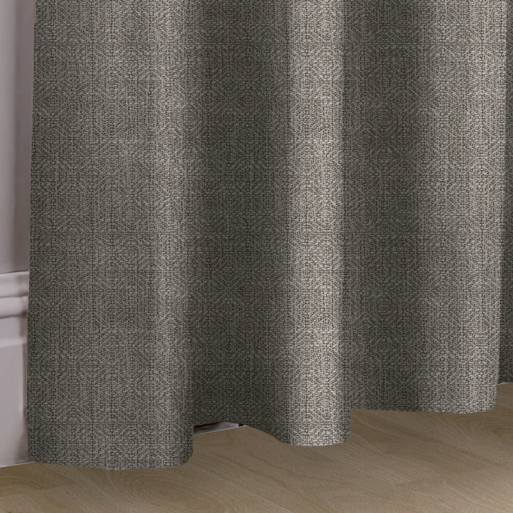 Eliza Fleece Eyelet Curtains Linen