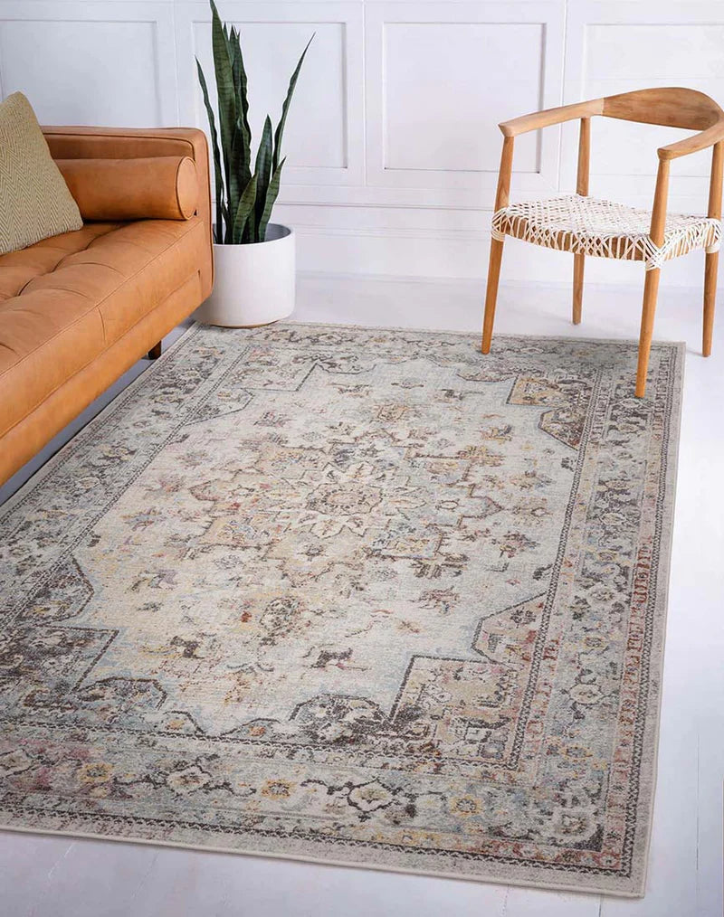 Flores Ester Classic Persian Medallion Rug FR05 by Asiatic
