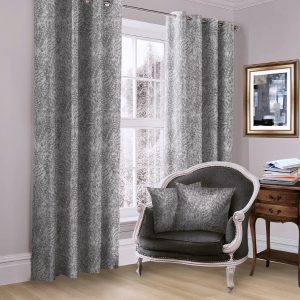 Fossil Fleece Eyelet-Silver