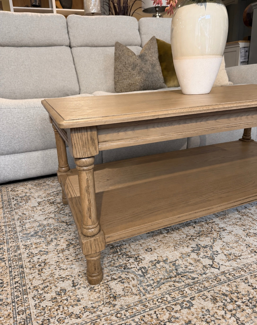 LK Oak Coffee Table