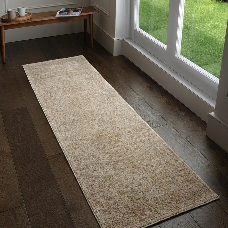 Asiatic Heriz Ornate Beige Runner