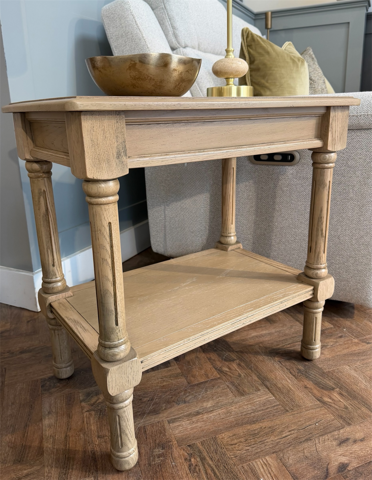 LK Oak Side Table