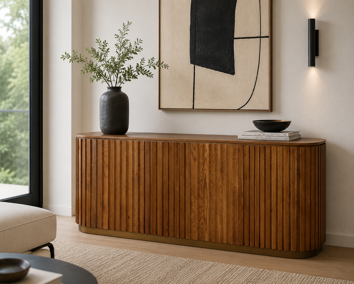 Reeded Sideboard