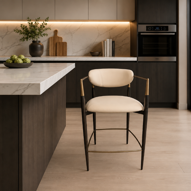 Orbit Counter Stool PU