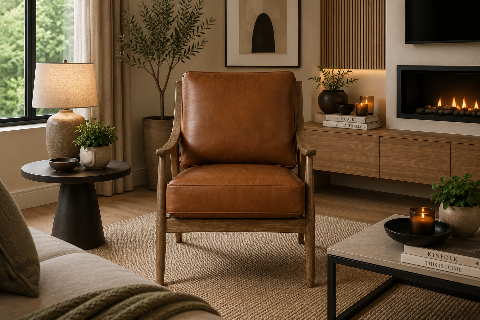 Lisa Leather Chair