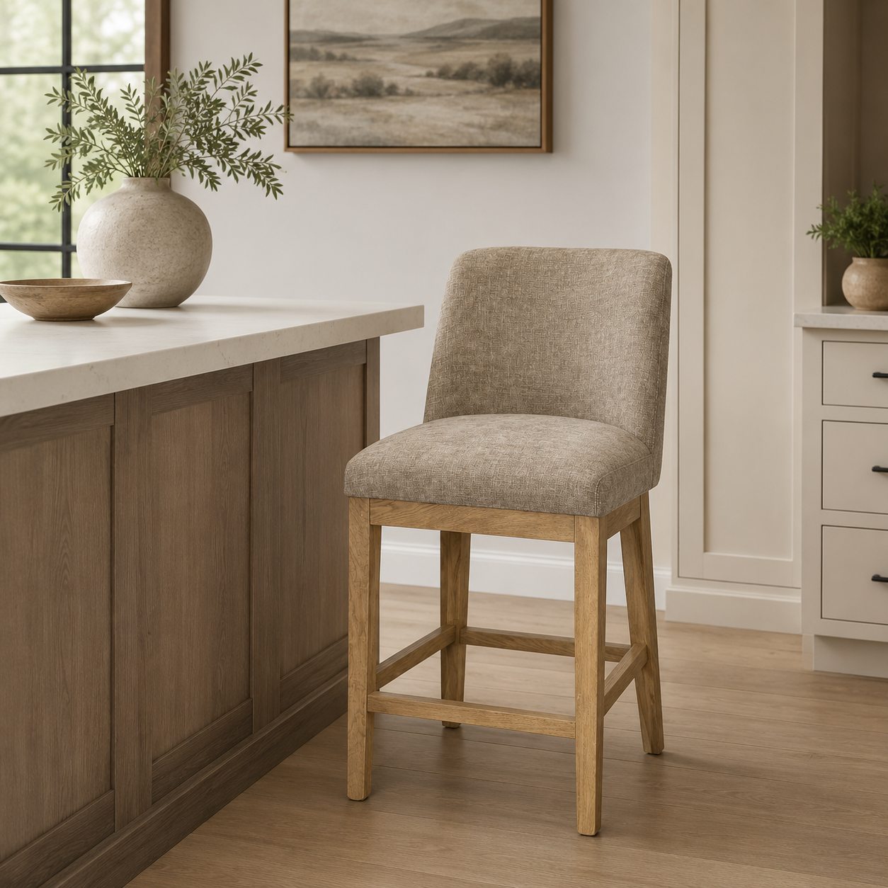 Voyager Counter Stool Beige