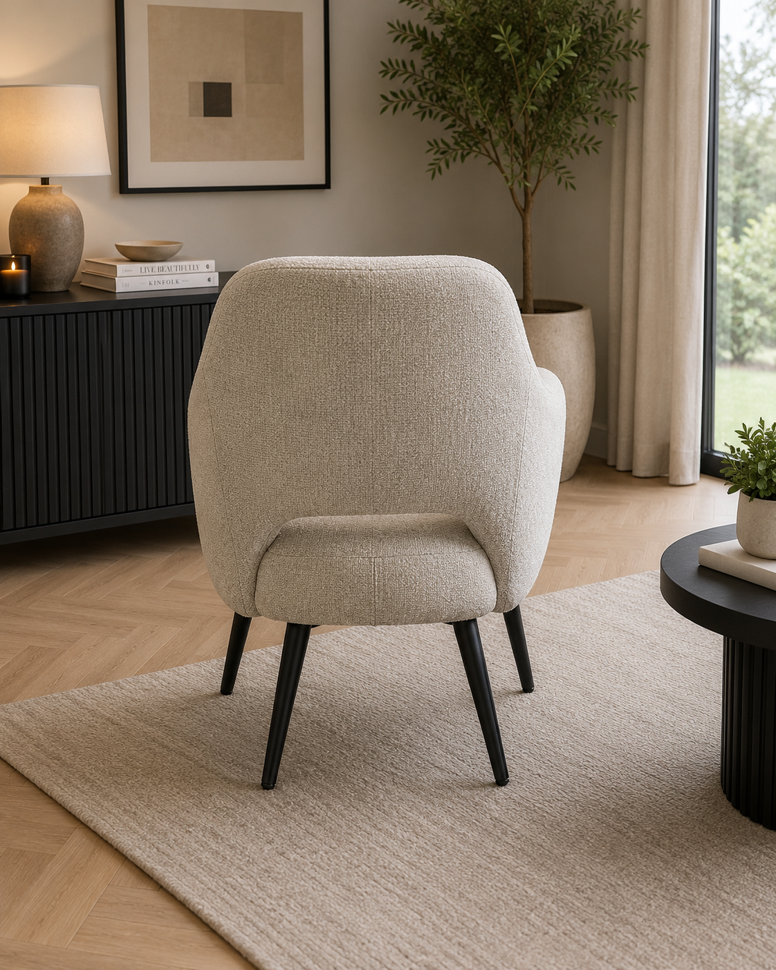Conard Tub Chair Beige