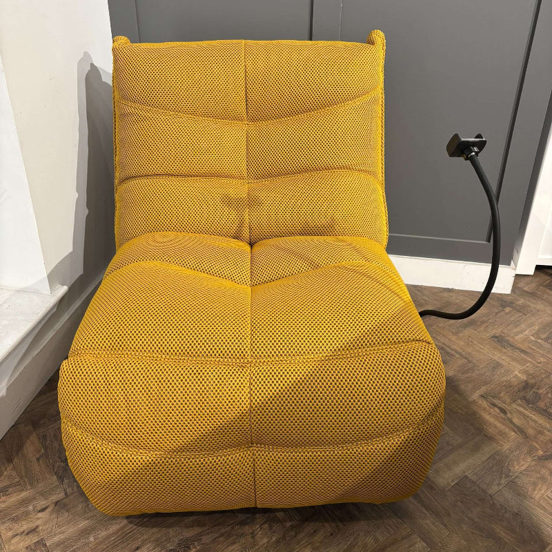 Simba Glider Manual Recliner Mustard Chair