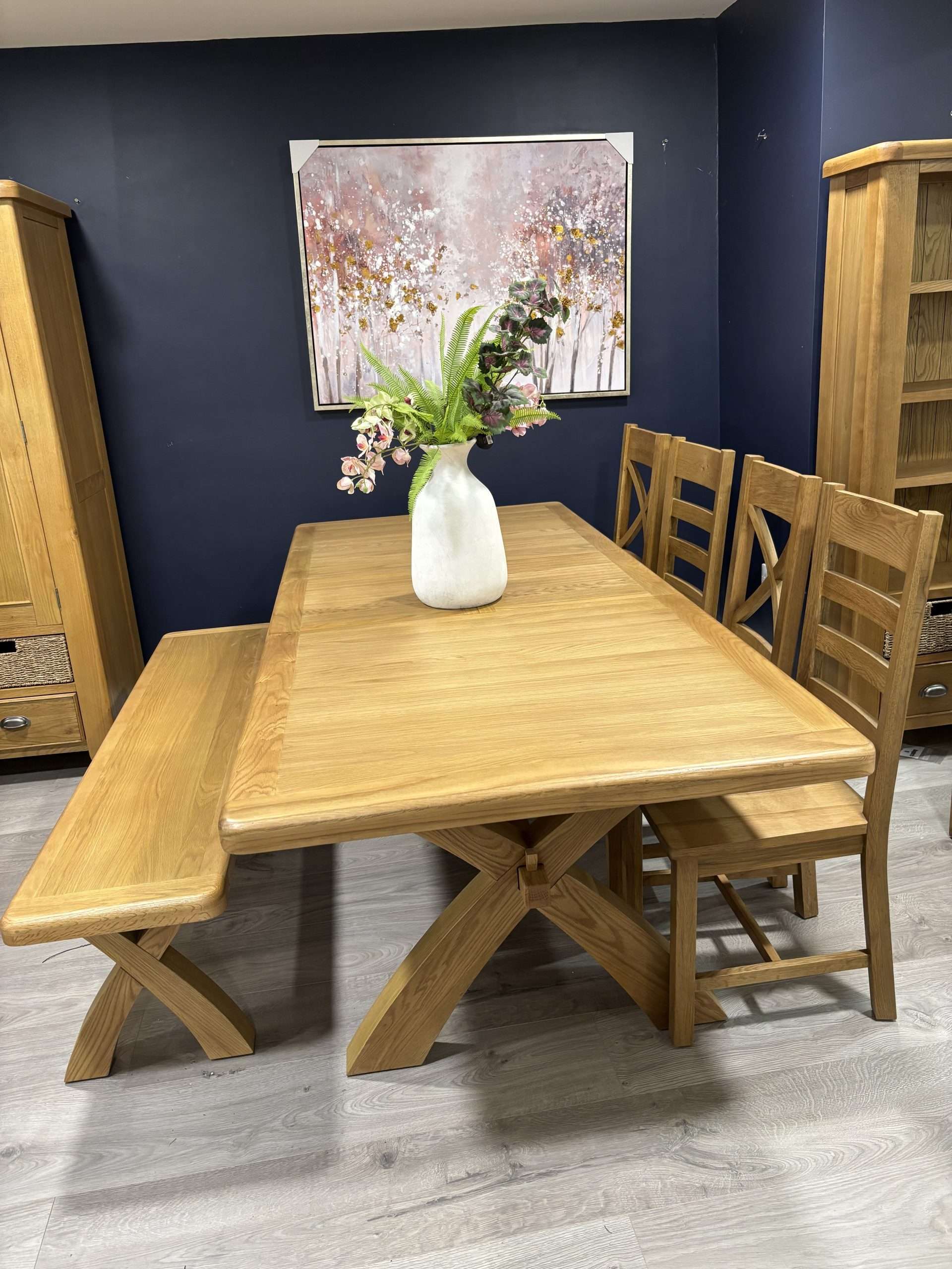 Hamilton Extending Dining Table 1.3mtr - 1.8mtr