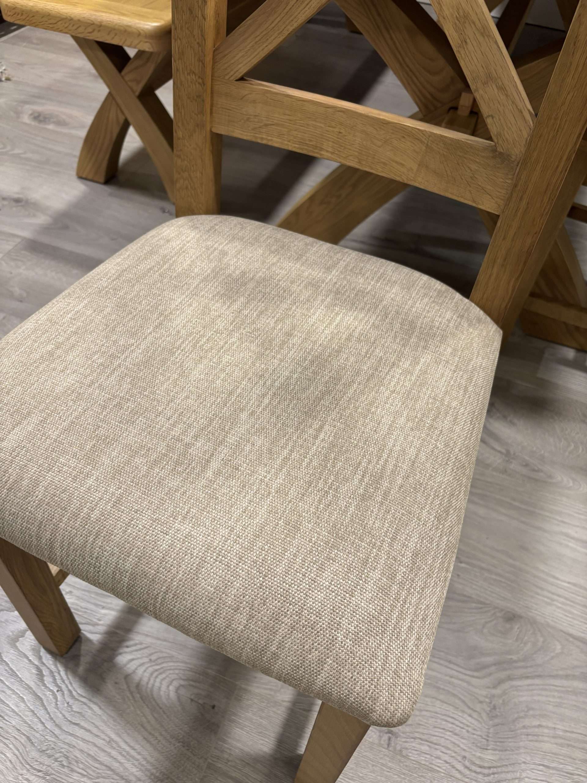 Hamilton Fabric Seat Dining Chair