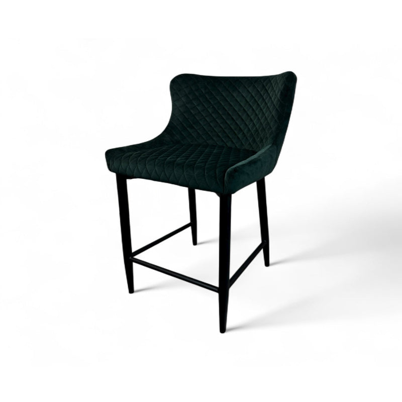 Ottawa Counter Stool Green Velvet