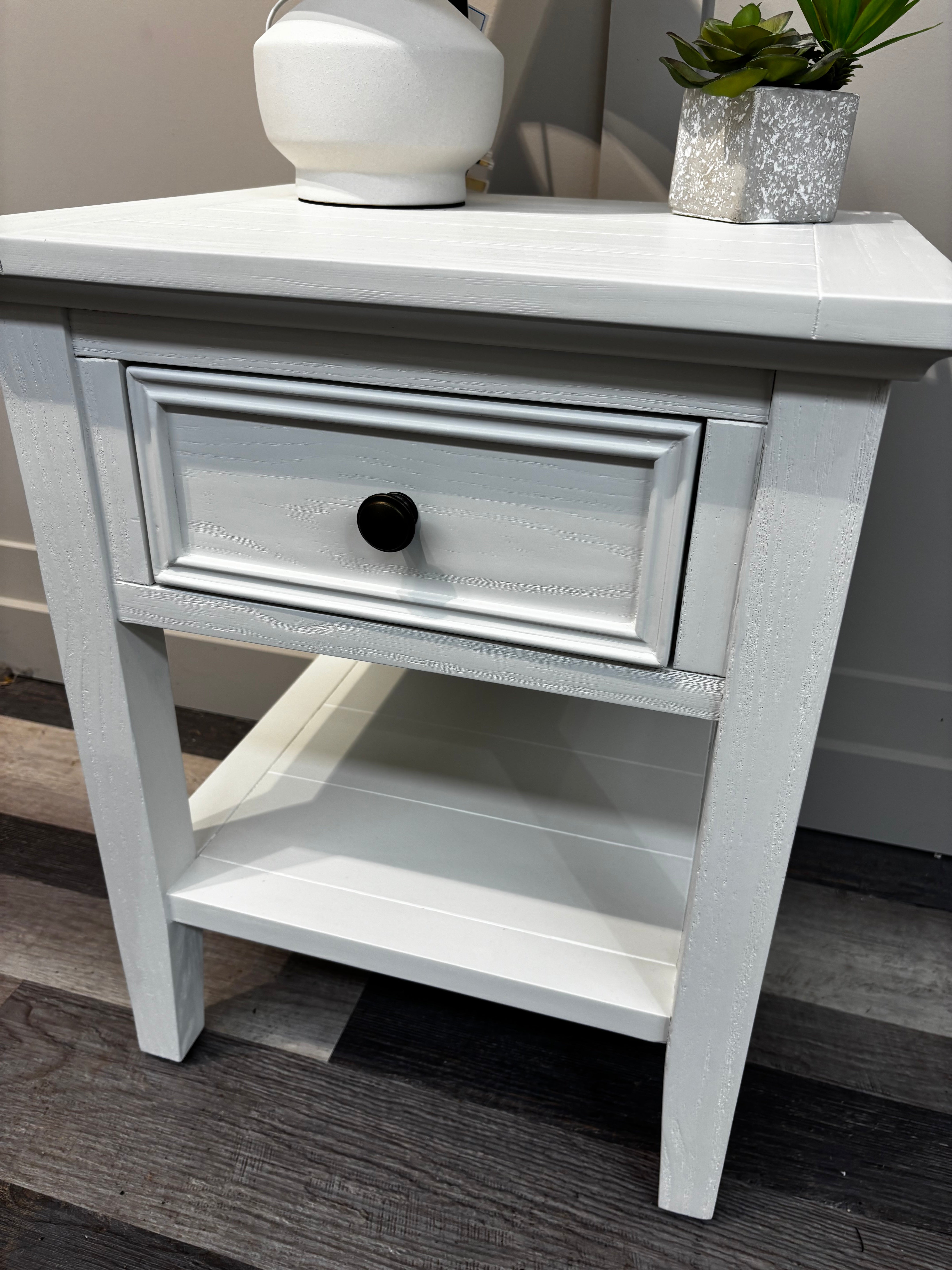 Turin 1 Drawer Locker Washed Stone