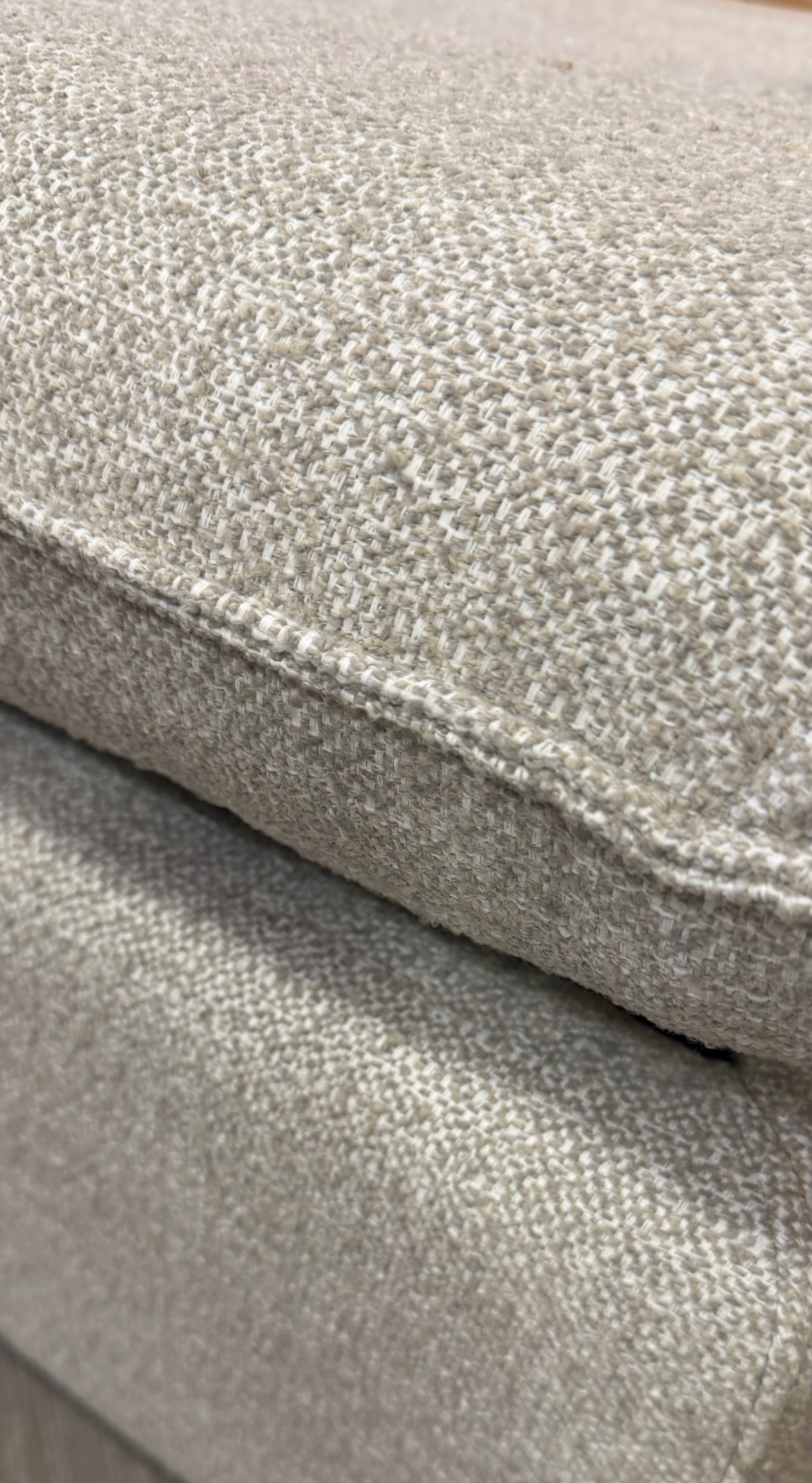 Storage Chair Footstool Champagne